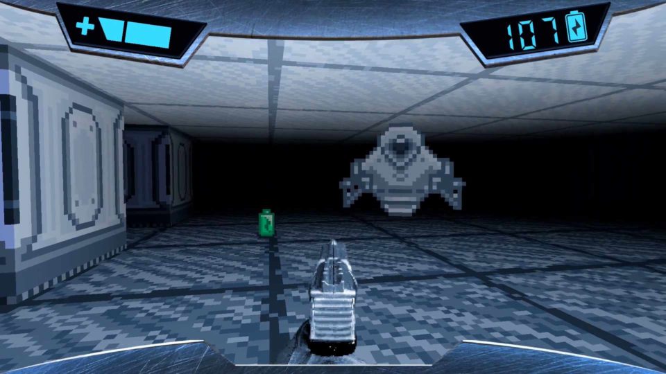 OuterDynasty Gameplay_HoverBotAndEnergyPickup Outer Dynasty Gameplay Hoverbot And Energy Pickup